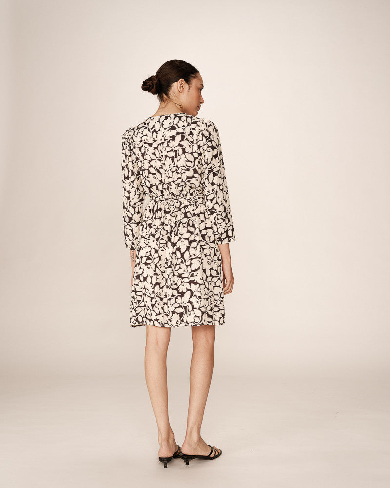 VESTIDO CORTO MANGA LARGA PERCY