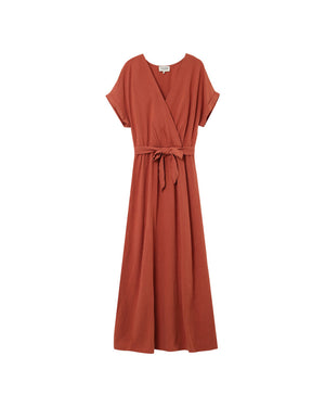 VESTIDO POLLEN TERRACOTA