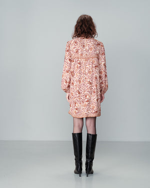 VESTIDO CORTO NOLAN BEIGE -25% XCH o G