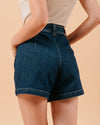 SHORT MIGNON AZUL