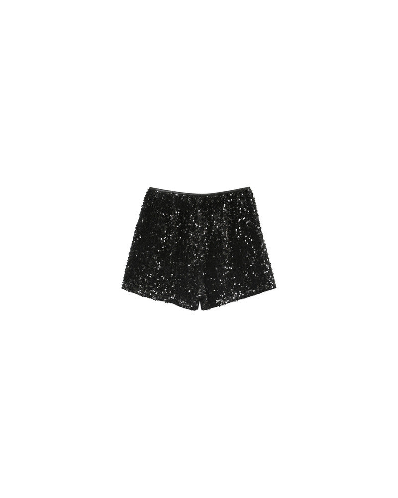 SHORT ORSO DE LENTEJUELAS T.CH