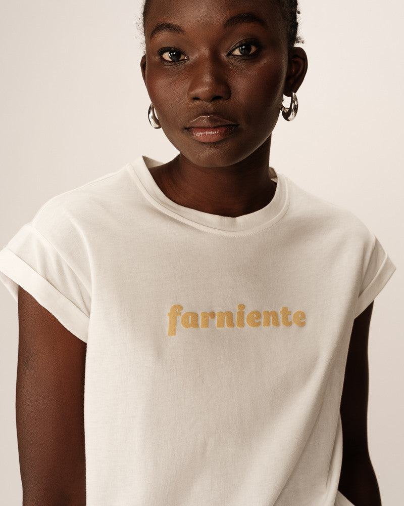PLAYERA BLANCA FARNIENTE