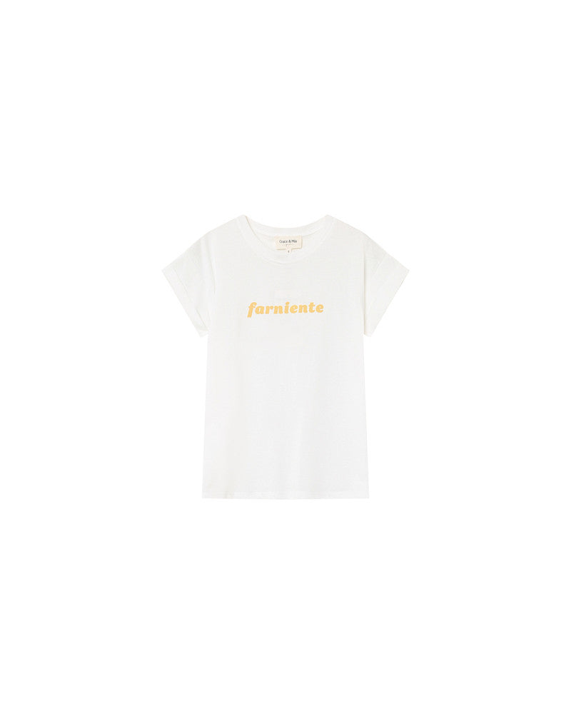 PLAYERA BLANCA FARNIENTE