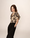 BLUSA PINEAPPLE ESTAMPADA