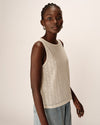 TOP DE ENCAJE BLANCO PASSIONNEE