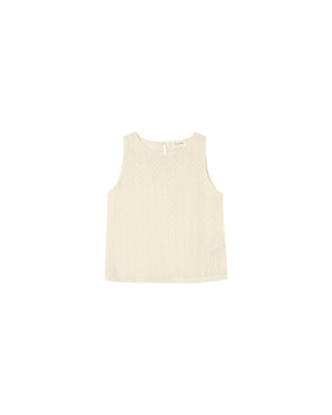 TOP DE ENCAJE BLANCO PASSIONNEE