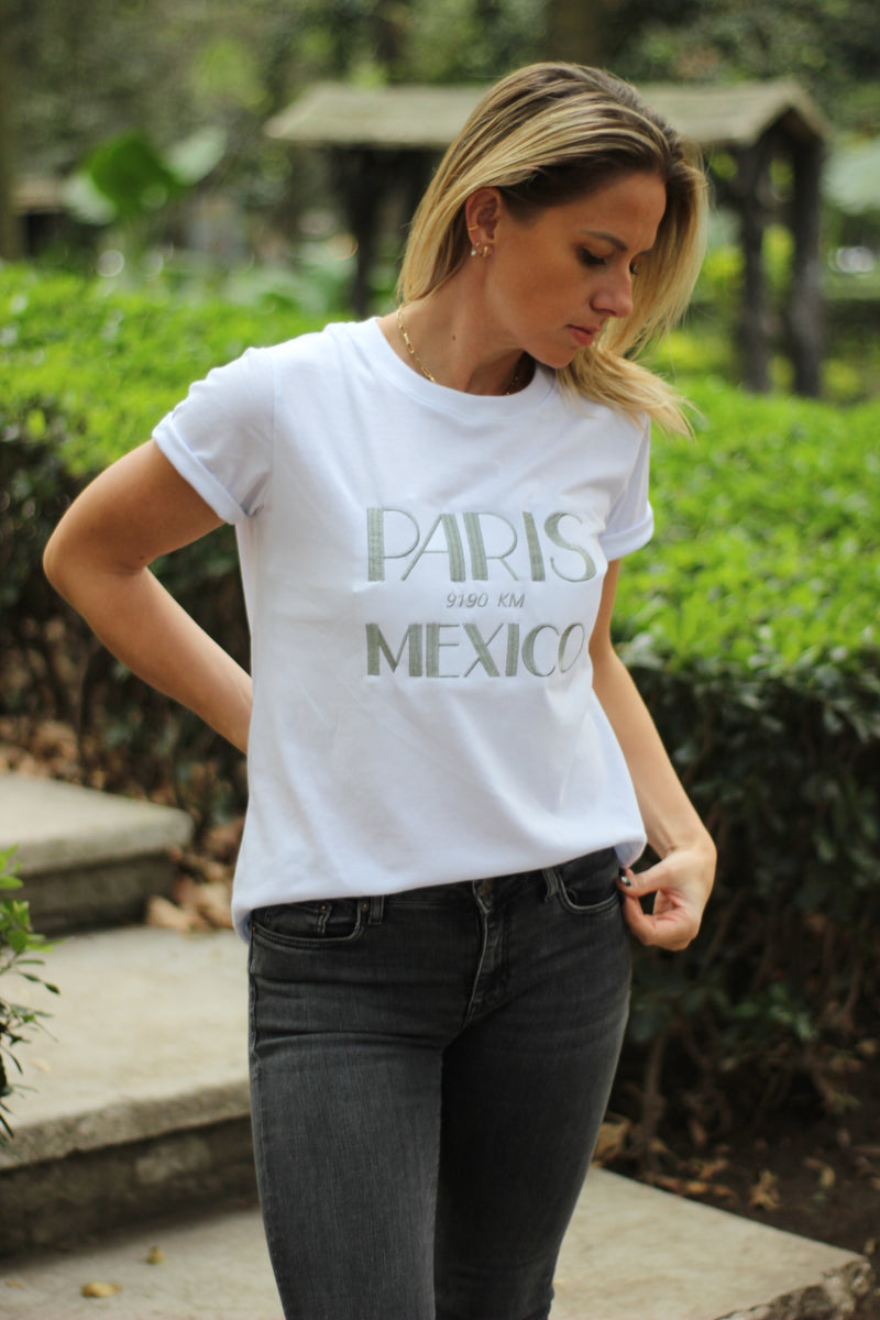 PLAYERA "PARIS MEXICO" T.CH/M